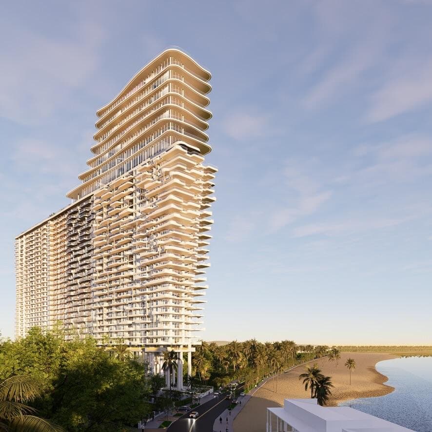 Apartamentowiec premium w Sihanoukville w pierwszej linii brzegowej