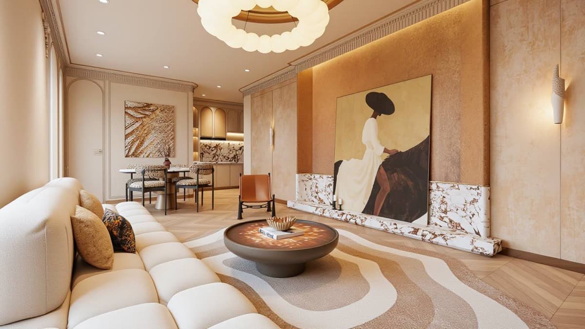 Salon apartamentu premium